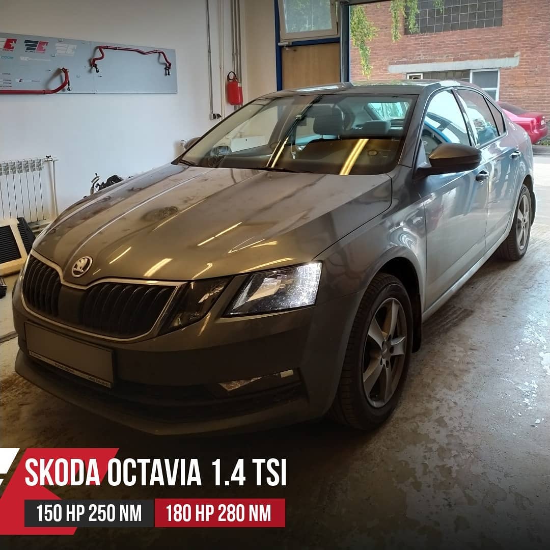 Чип тюнинг октавия 1.4tsi 150